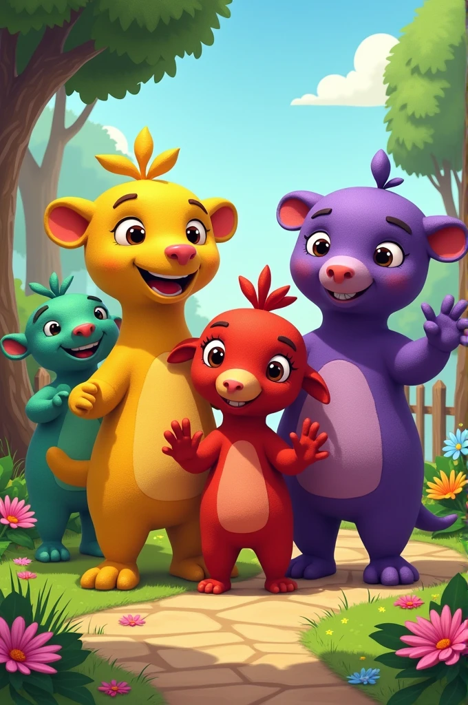 Imagen de los Backyardigans