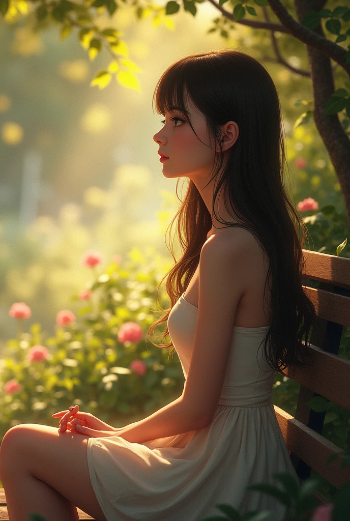 a girl waiting for her boyfriend