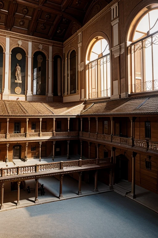 Could you generate a model image of a historical museum in Chile?