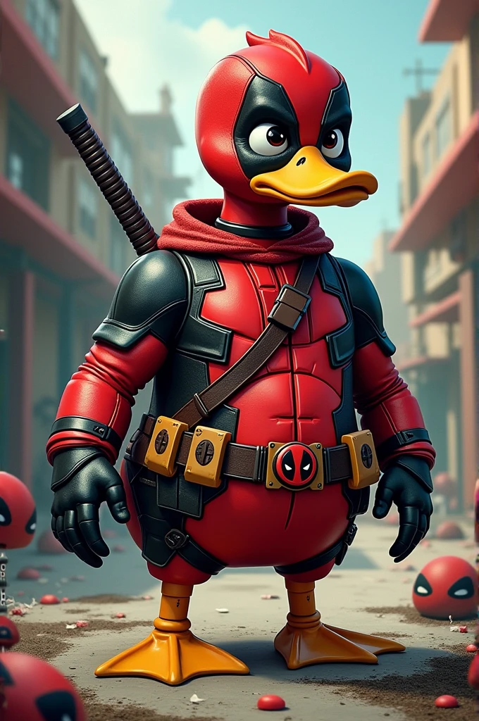 Duck deadpool 
