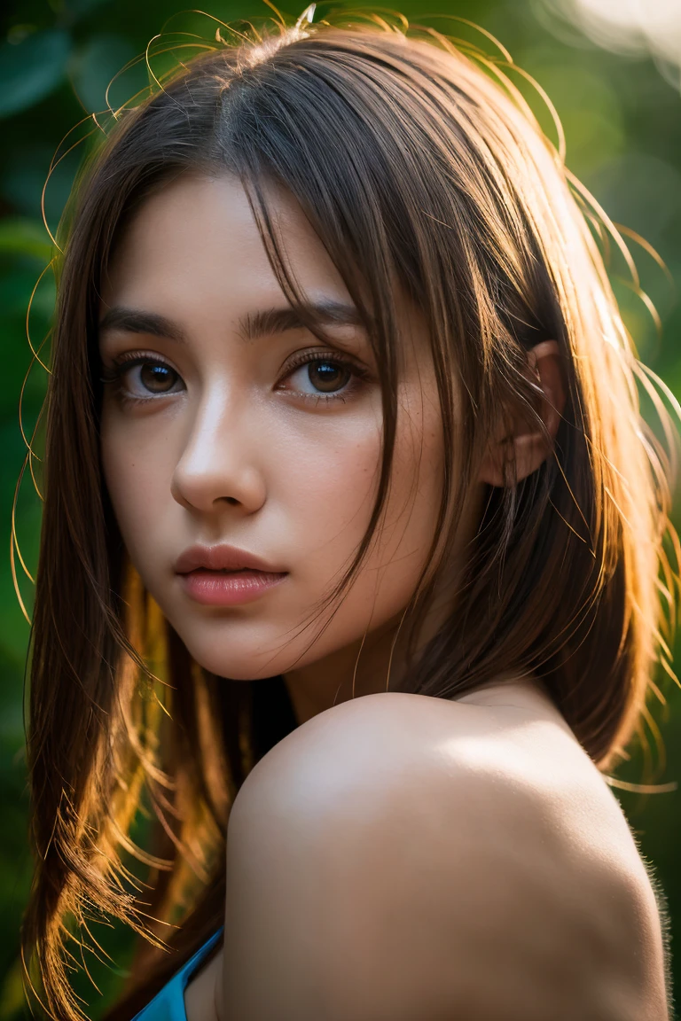 RAW photos, photography, Reality, 8k vivid photos of women in nature, Ultra Detailed, Meticulous attention to detail, Dramatic lighting, Meticulous attention to detail beautiful eyes, Delicate skin, Depth of Field, Gray eyes