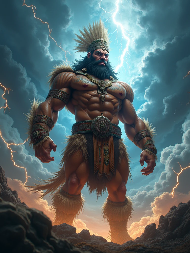 The mascot in question is the God of Thunder Tupã, hence the sport's name.