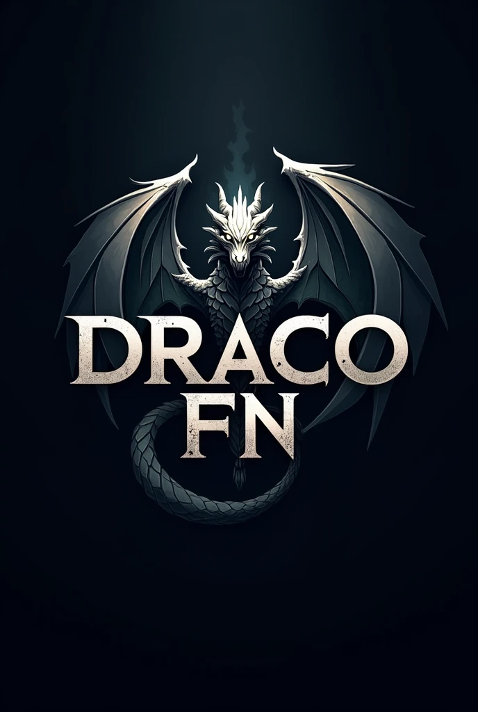 create a logo with the word DRACO FN