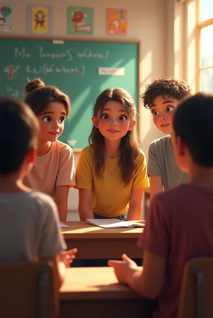 Children and teenagers learning about rules and limits