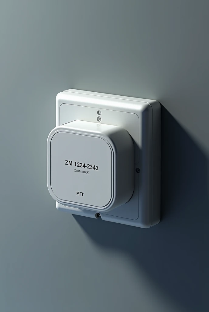 Cree moi une prise de terminaison fibre optique fibre ftth de france avec la reference prise suivante : ZM-1234-2343 tout en majuscule