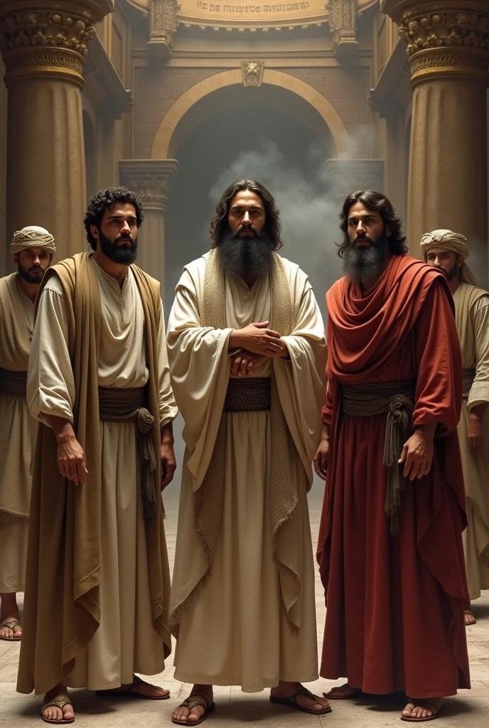 Daniel,Meshach,shadrach,two nego