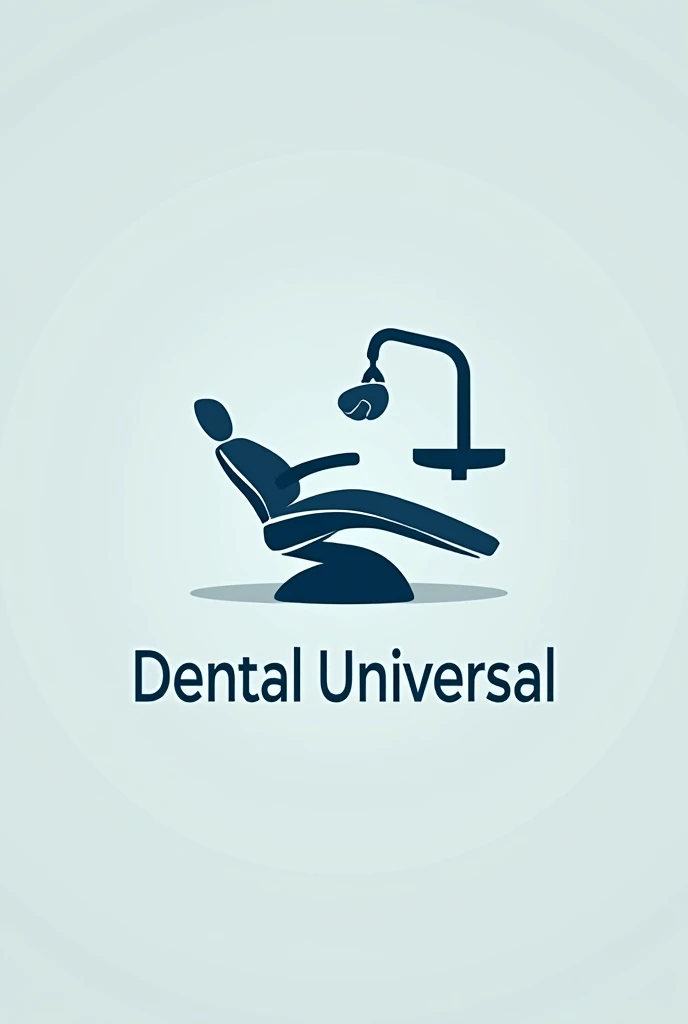 Logo for my Facebook page of a dental chair for my business, that says Dental Universal