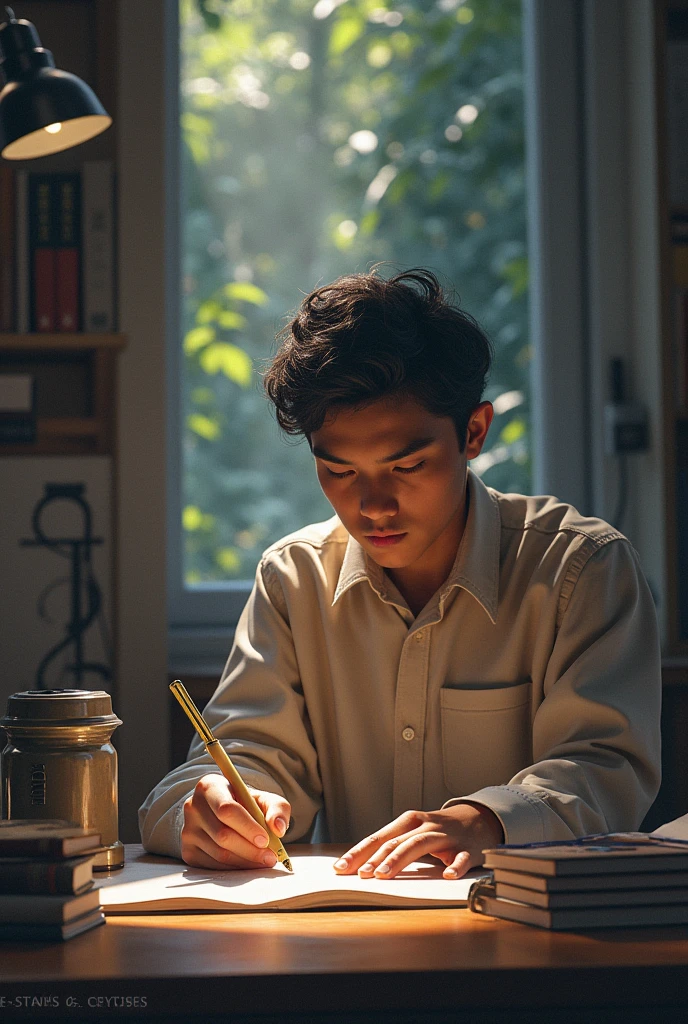 "Success is not a matter of luck, It's a matter of effort. Every hour you dedicate to studying is one step closer to your dreams. Don't give up, Every challenge is an opportunity to grow. Today you study, Tomorrow you triumph!
Nexus Classes tells you." MAKE AN IMAGE RELATING TO THE TEXT