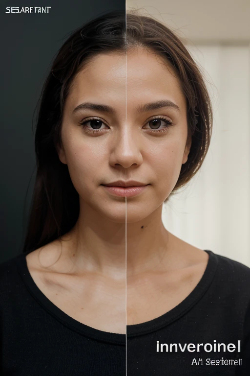 Before and After Transformation:, Before: Generate an image featuring a model with visible signs of skin concerns, including dull complexion, prominent blackheads, puffiness, dark circles, wrinkles, and uneven skin tone. Convey the sense of tiredness and skin fatigue, highlighting areas of concern such as blemishes, pigmentation issues, and enlarged pores., After: Generate a contrasting image showcasing the remarkable transformation after using our skincare products. Portray the model with revitalized, radiant skin, free from blackheads, puffiness, and dark circles. Emphasize the reduction in wrinkles and signs of aging, with visibly firmer and smoother skin. Highlight the evened-out complexion, diminished blemishes, corrected pigmentation, and refined pores. Convey a sense of confidence and rejuvenation, illustrating the effectiveness of our multi-functional skincare solution in addressing various skin concerns.