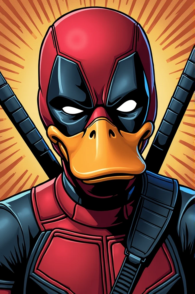 Face comics duck deadpool