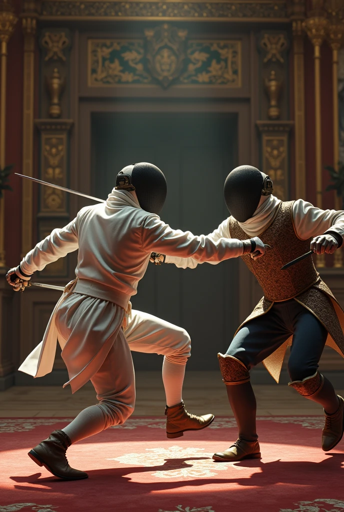 Fencing with a historical background 