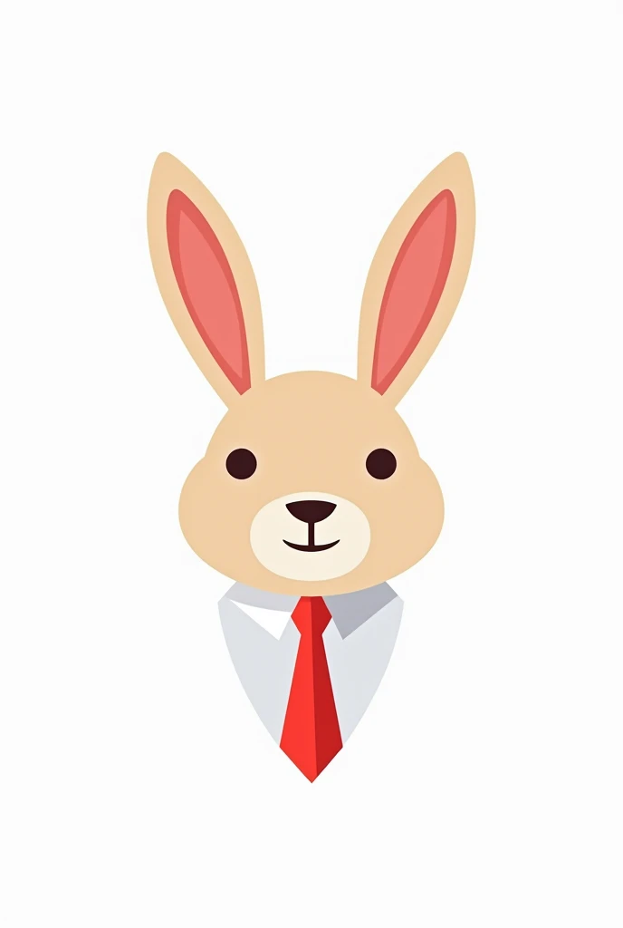 Like the current trending crypto game logos, like how the bunny head looks like with red nacktie and a white background.no body for playboy logo