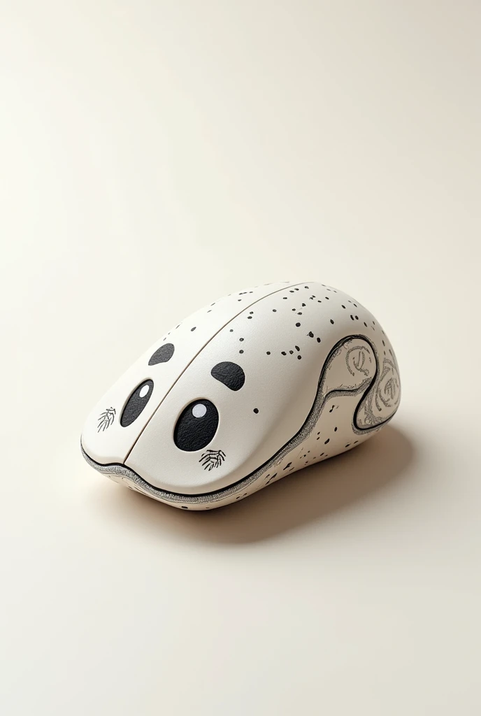 make a small pc mouse that looks like a drawing