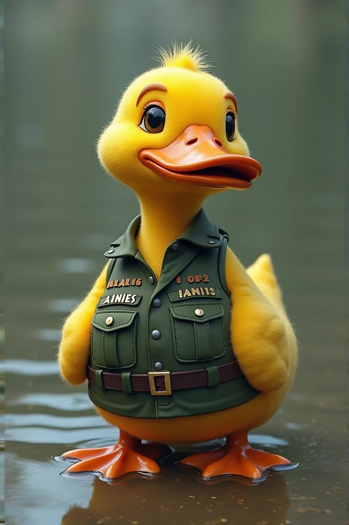 Army humanoïde duck
