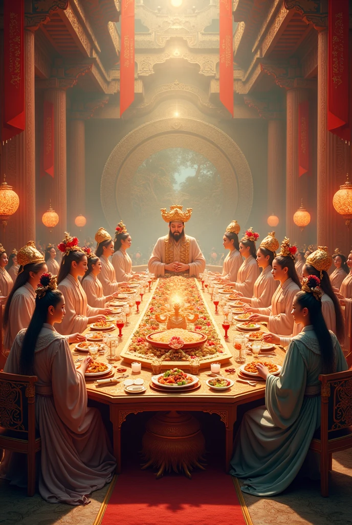 banquet of the chinese gods