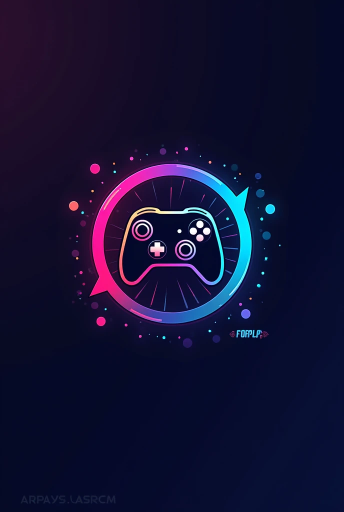 A logo for a video game store
