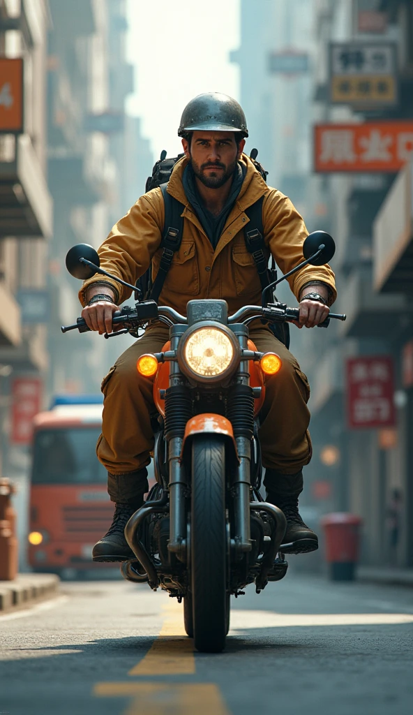 One light cargo delivery person,
