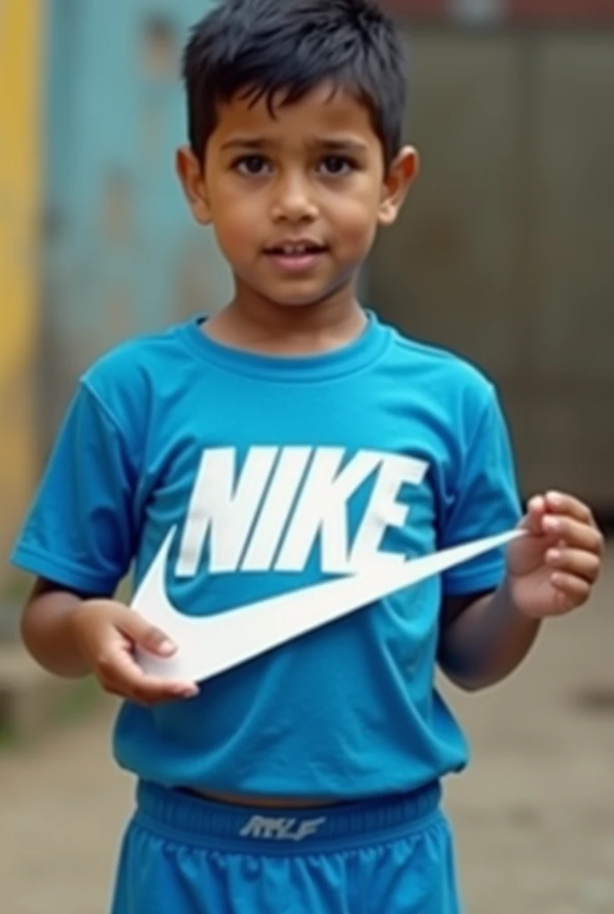 a blue dress with blue underwear holding a white Nike logo, tommy 1 6 years, low quality video, José Miguel Roman France, Matthew 9 5, Asher Duran, ronaldo luis nazario de lima, André Rios, really uncomplicated, very low quality image, vitor maristane, 1 , Phenomenon Ronaldo Nazário