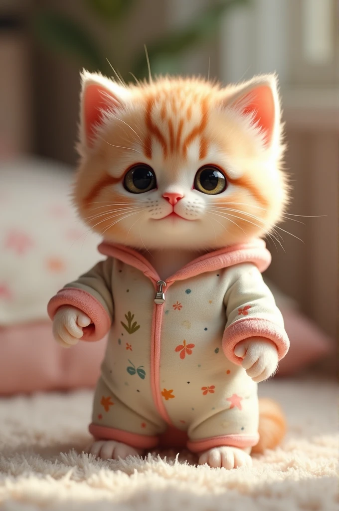  cat in pajamas 