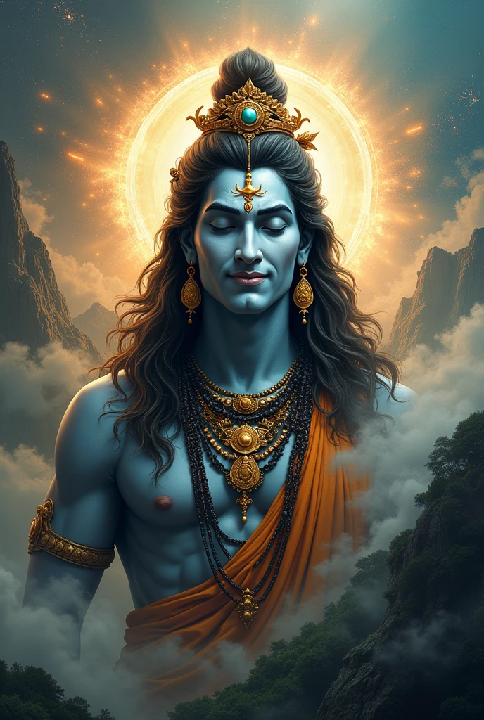 Mahadev with smile face