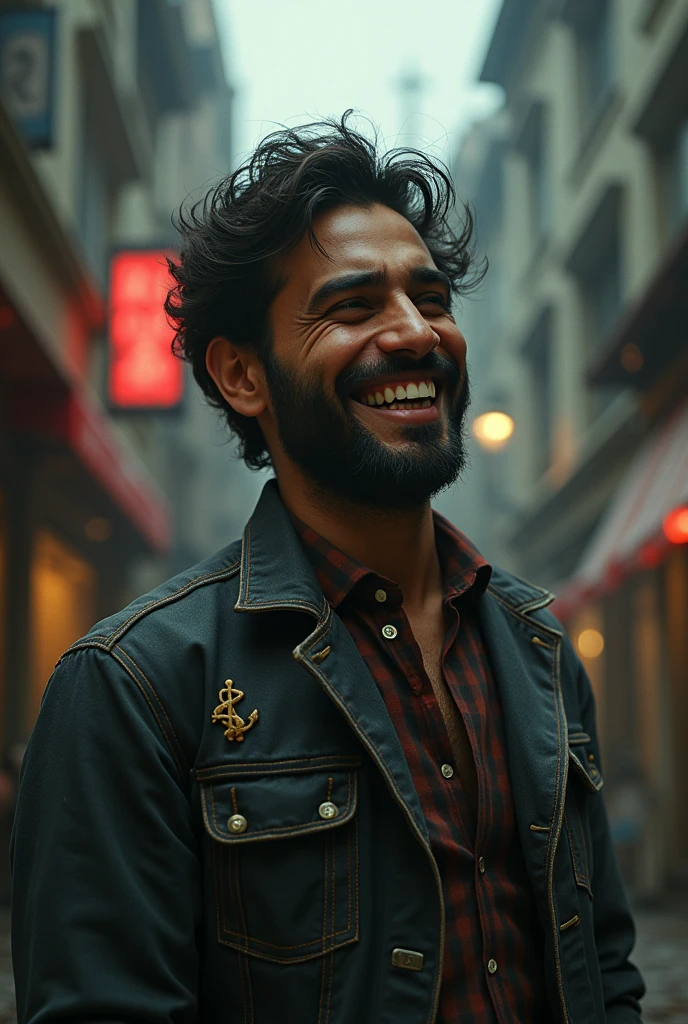 Create a funny and laughing emage title on PAISA WASOOL with nasir, realistic cinematic and dark fantasy