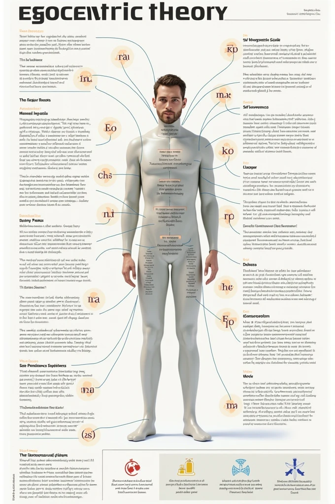 diagram of man with temperatures