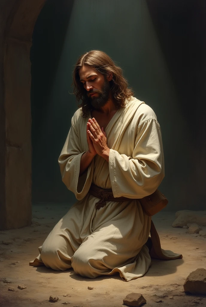 Jesus in prayer
