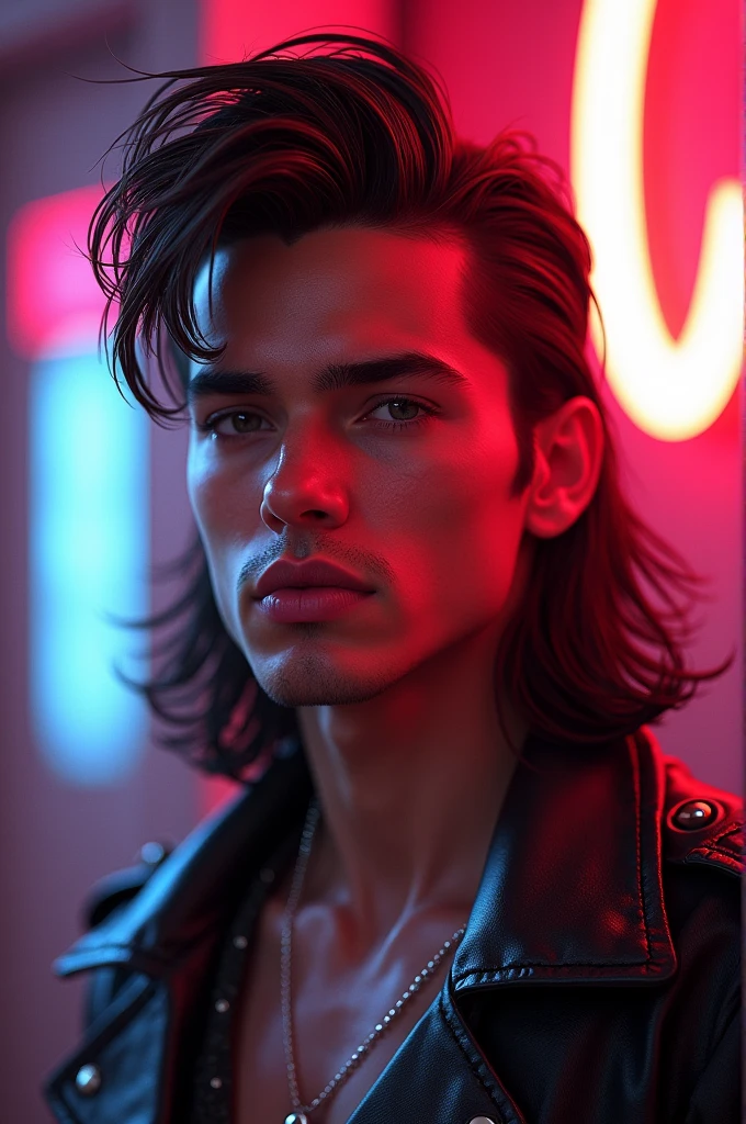 Me with mullet