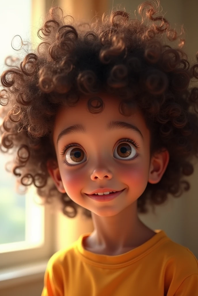 curly haired ager