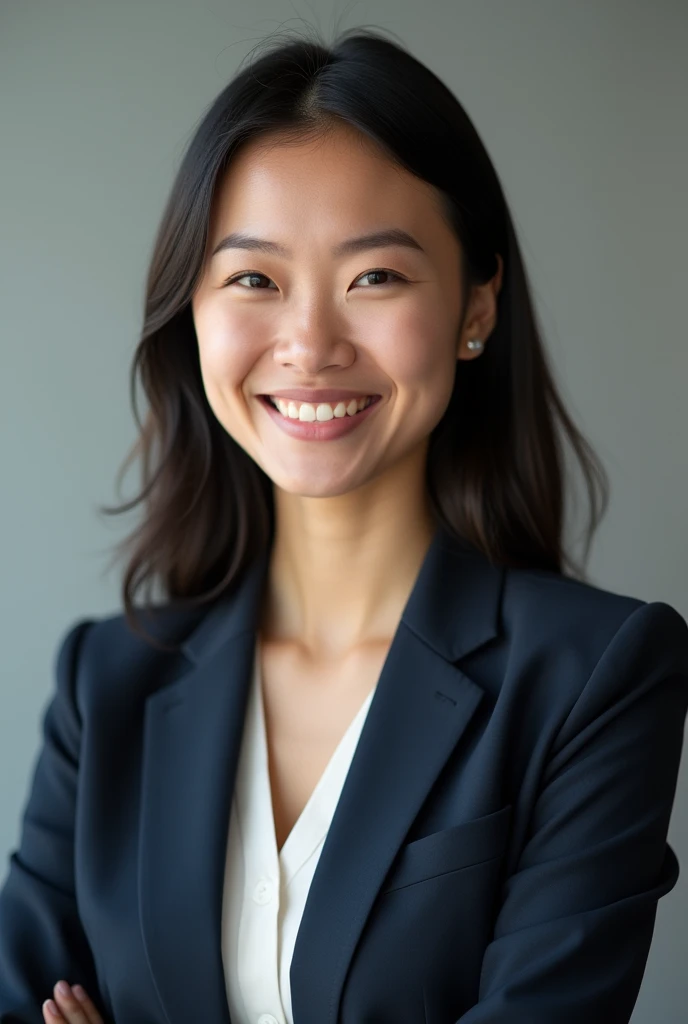 a professional profile photo of a business person from the chest up square image not rectangular