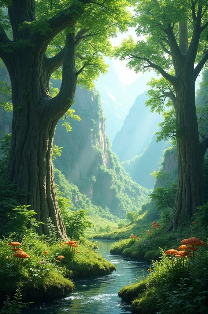 Create a picture of a forest