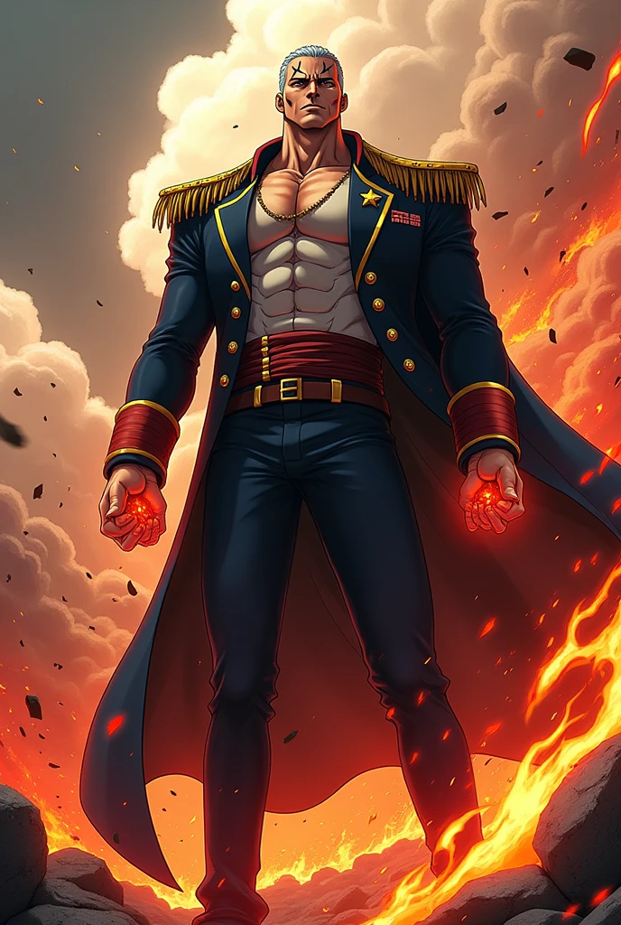 Sakazuki Akainu character from One Piece anime