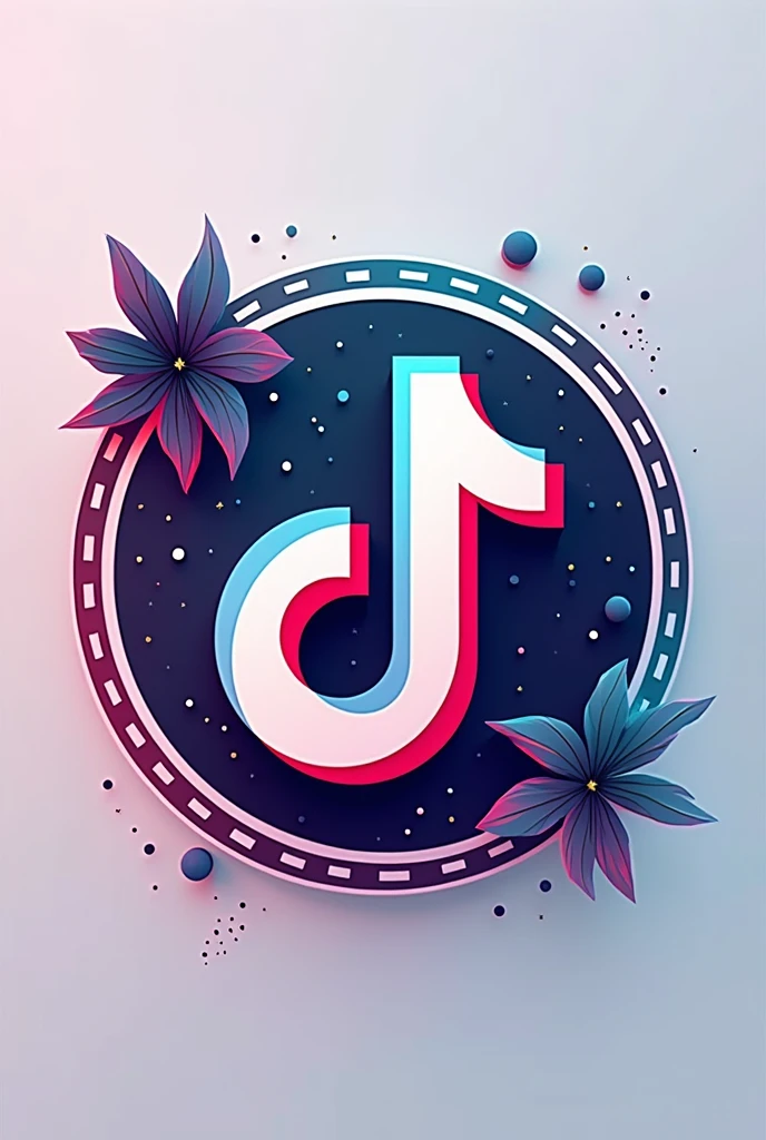 Generate a logo for a tik tok account that uploads content about movies, series and videos