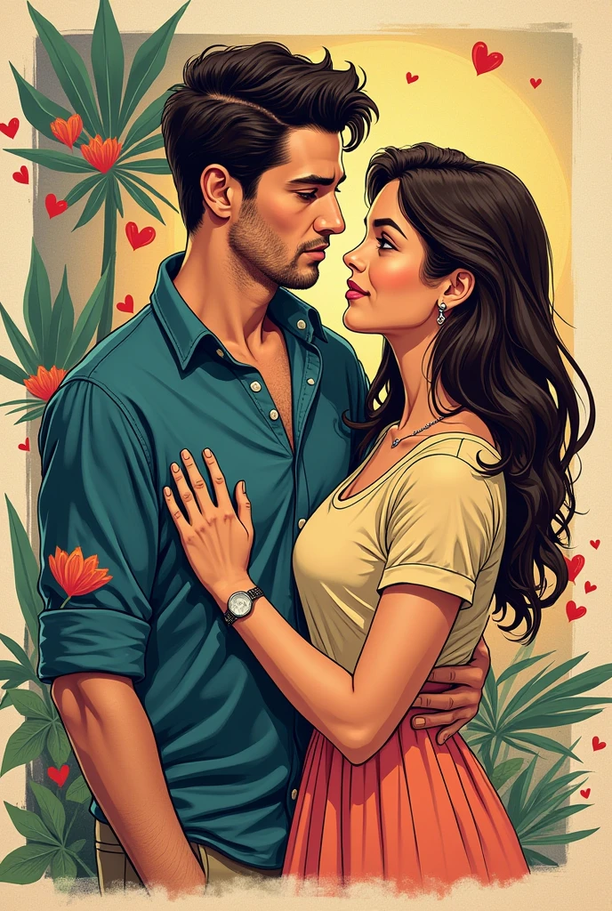 create a comic strip from each chapter of the book "the love story of Fernando and Isaura"
