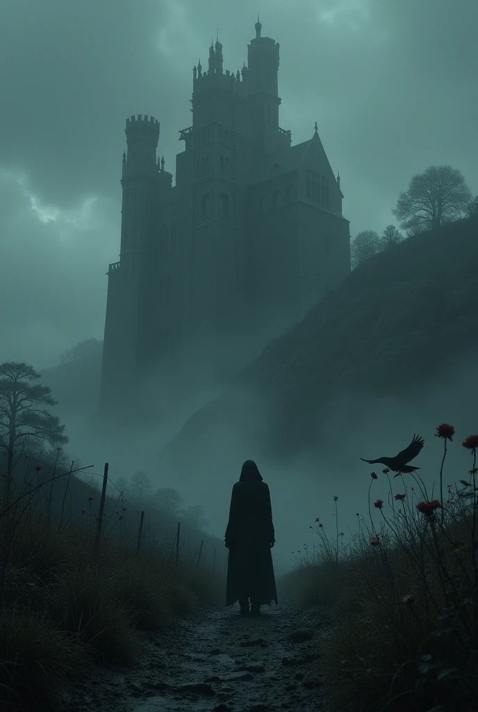 An image that reminds us of a dark romance book