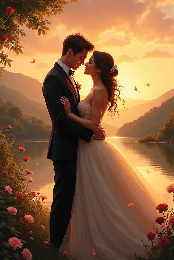 An image that reminds us of a romance novel