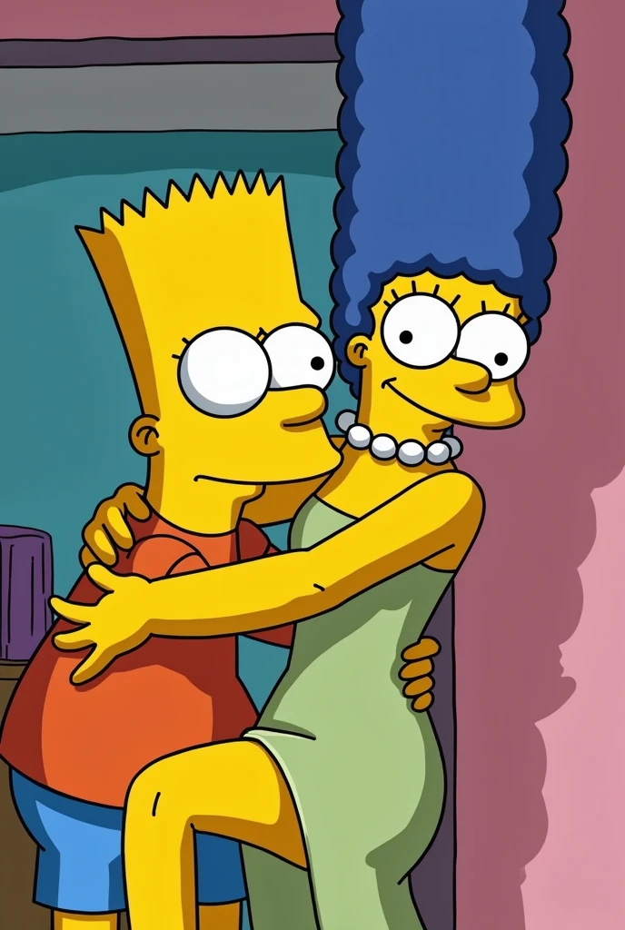 Imagine Marge Simpson being fucked by Bart Simpson