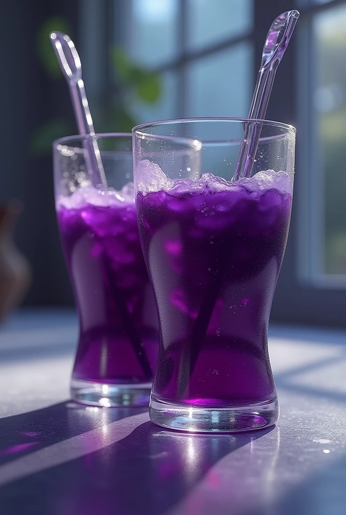 crie um double cup de lean realista