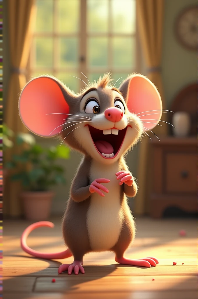 Laughing mouse