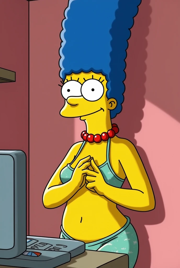 Imagine Marge Simpson showing her tits