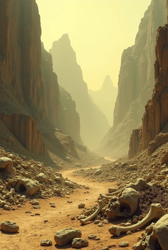 A valley full of bones 

