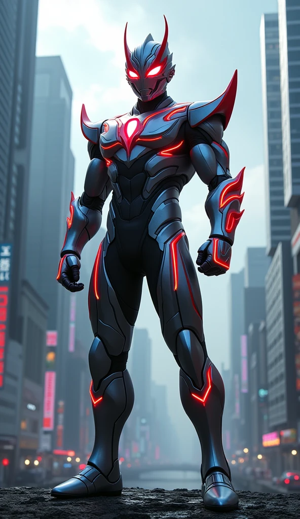 Generate Ultraman geed hero image.