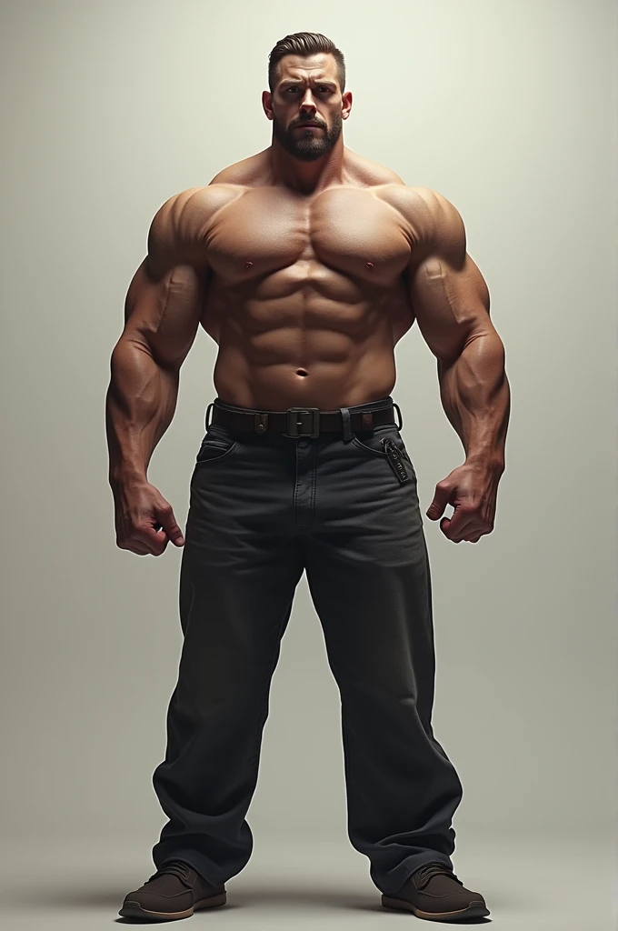 erect man