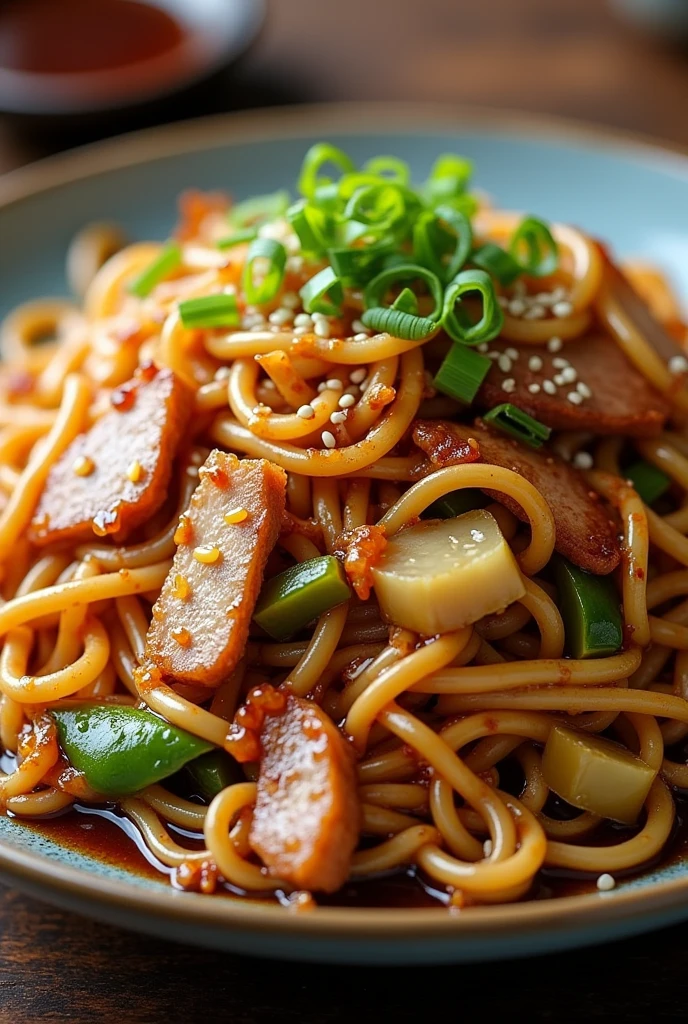 Yakisoba in string
