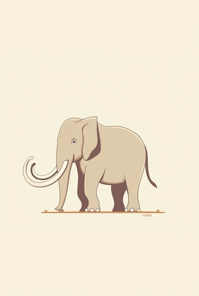 Mammoth 2d drawing simplest bravo