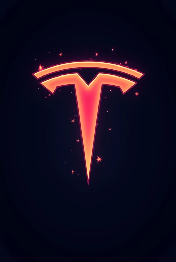Create a logo for a party company called "Tesla Party"