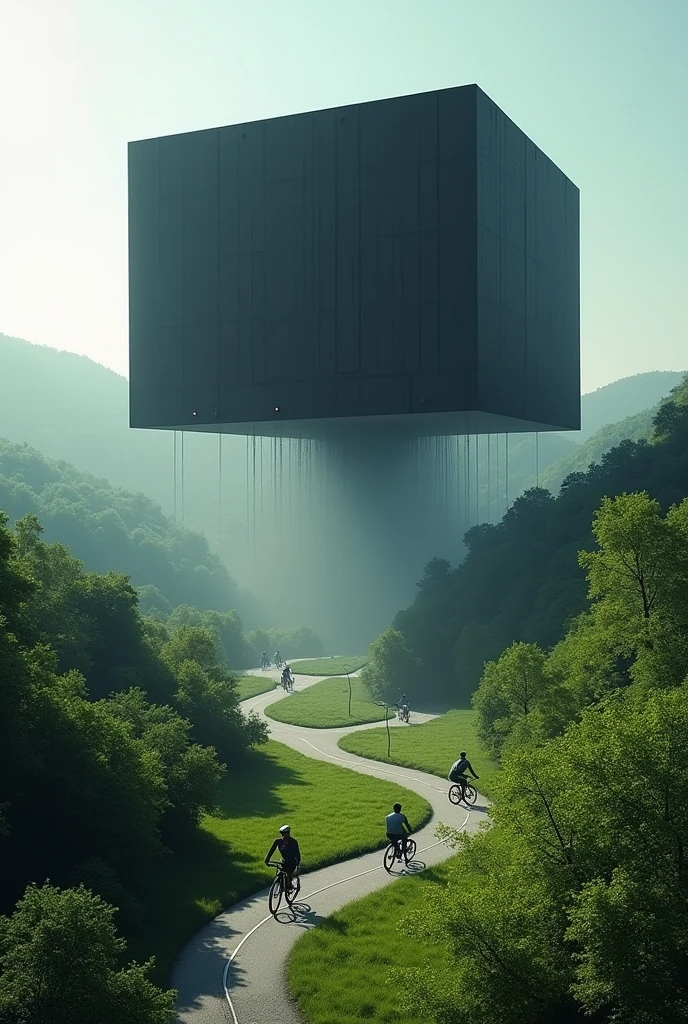 A black box over a cycle path system