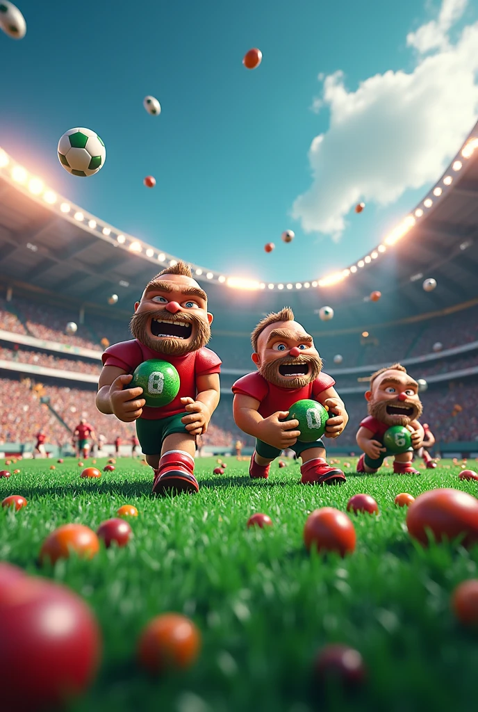Create a 3d sports betting image with the name big_greendasorte