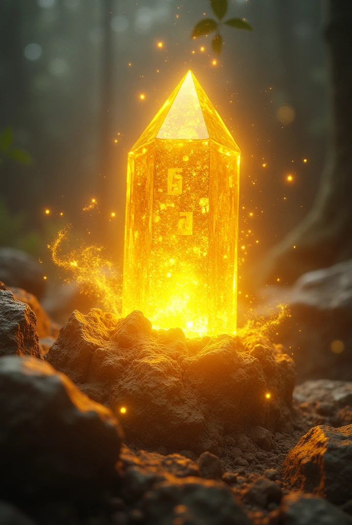 Gemme de pouvoir jaune