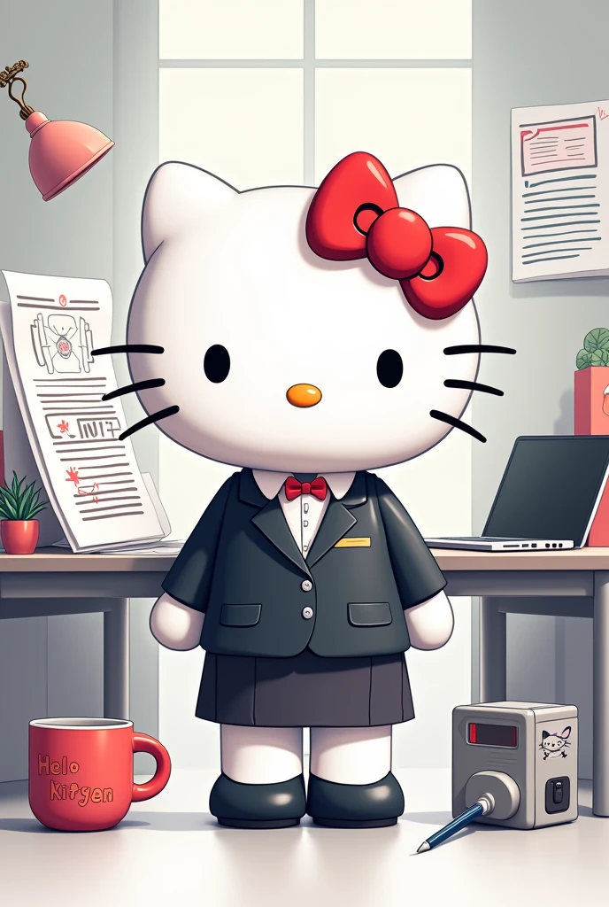 Business Management Engineering Hello Kitty